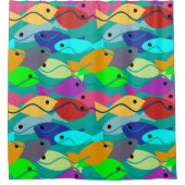 vis douchegordijn (Voorkant)