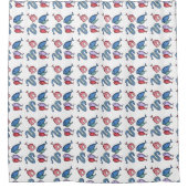 vis douchegordijn (Voorkant)