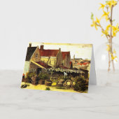 Vis droogblauw door Vincent van Gogh Kaart (Gele Bloem)