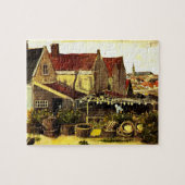 Vis droogblauw door Vincent van Gogh Legpuzzel (Horizontaal)