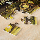 Vis droogblauw door Vincent van Gogh Legpuzzel (Zijkant)