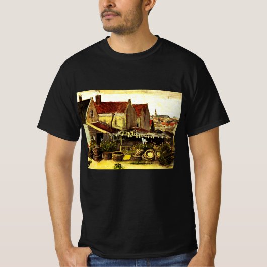 Vis droogblauw door Vincent van Gogh T-shirt (Voorkant)