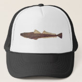 Vis - Dusky Flathead - Platycephalus fuscus Trucker Pet (Voorkant)