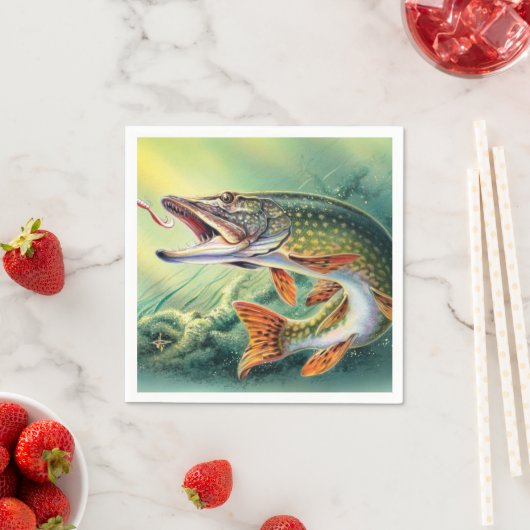  vis, eender welke doelpartij servetten (Insitu)