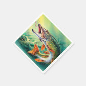  vis, eender welke doelpartij servetten (Hoek)