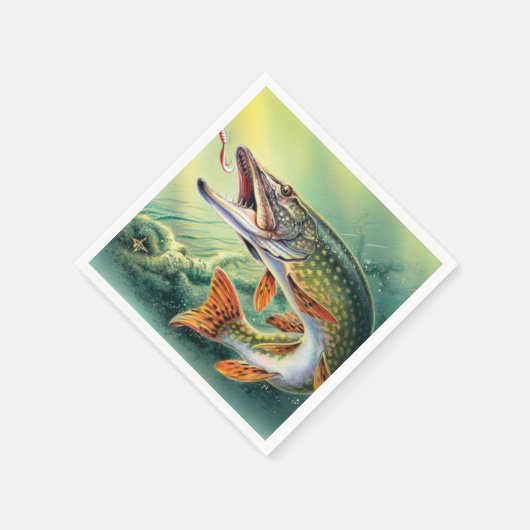  vis, eender welke doelpartij servetten (Hoek)