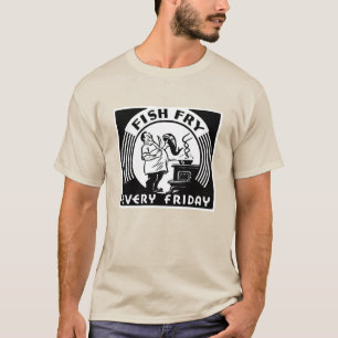"Vis elke vrijdag" Gepersonaliseerd T-shirt