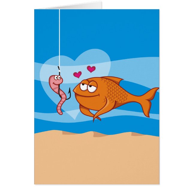 Vis en aas in liefde (Voorkant)