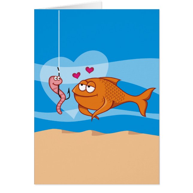 Vis en aas in liefde (Voorkant)