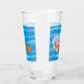 Vis en aas in liefde glas (Rechts)