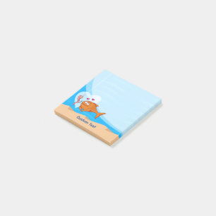 Vis en aas in liefde post-it® notes