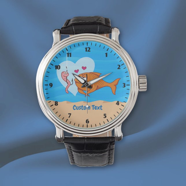 Vis en Aas Verliefd Horloge (Creator heeft geüpload)