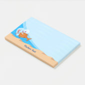 Vis en aas verliefd post-it® notes (Schuin)