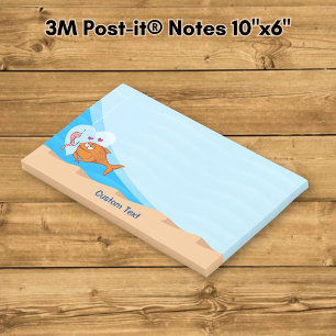 Vis en aas verliefd post-it® notes