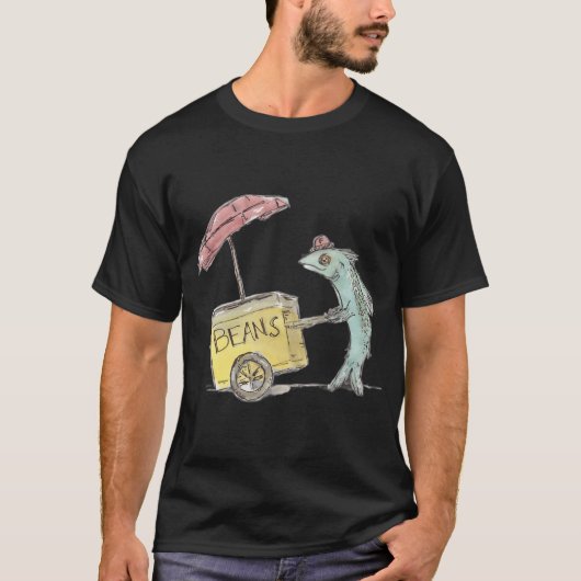 Vis en bonen t-shirt (Voorkant)