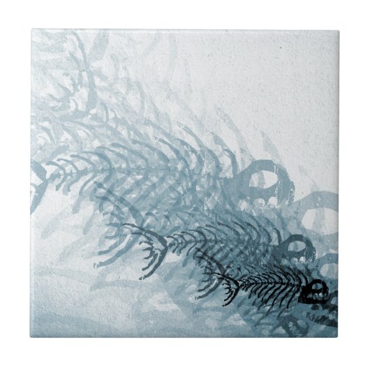 Vis en Bot Tegeltje (Voorkant)