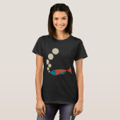 vis en bubbels t-shirt (Voorkant volledig)