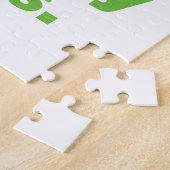 Vis en champignons. legpuzzel (Zijkant)