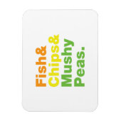 Vis en champignons. magneet (Verticaal)