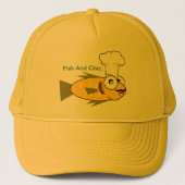 Vis en chic. trucker pet (Voorkant)