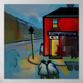 VIS EN CHIP SHOP POSTER (Voorkant)