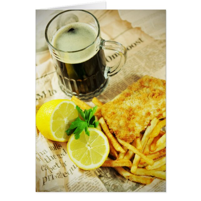 Vis en chips (Voorkant)