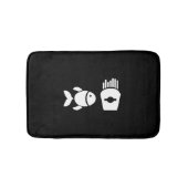 Vis en chips badmat (Voorkant)