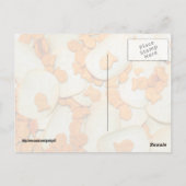 Vis en chips briefkaart (Achterkant)