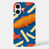 Vis en chips Case-Mate iPhone case (Achterkant)