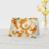 Vis En Chips Kaart (Gele Bloem)