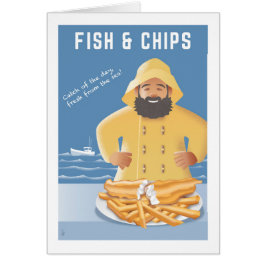 Vis en Chips kaart