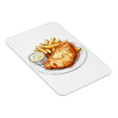 Vis en chips magneet (Rechterzijde)