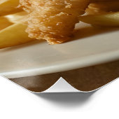 Vis en chips perfect poster (Hoek)