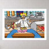 Vis en chips poster (Voorkant)