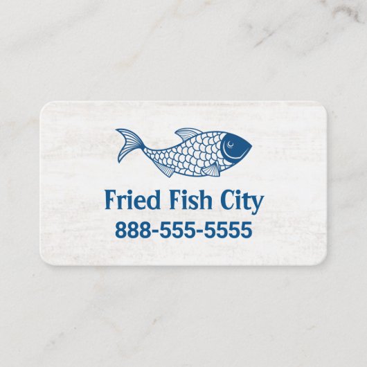Vis en chips | Vis en zeevruchten restaurant | nau Visitekaartje (Voorkant)