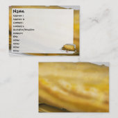 Vis en chips visitekaartje (Voorkant / Achterkant)