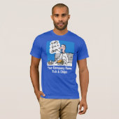 Vis- en Chipwinkel Bedrijfs T-shirt (Voorkant volledig)