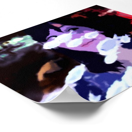 Vis en Fancy Poster (Hoek)