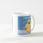 Vis en Friet Koffiemok (Voorkant rechts)