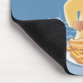 Vis en Friet Muismat (Hoek)