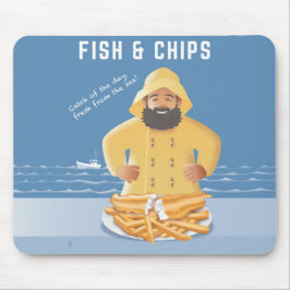 Vis en Friet Muismat