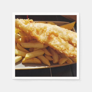 Vis en Friet Servet