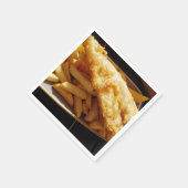 Vis en Friet Servet (Hoek)