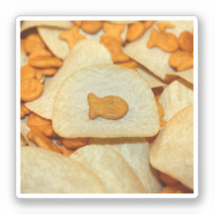 Vis en Friet Sticker