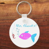 Vis en haak sleutelhanger (Voorkant)