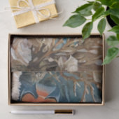 Vis en Koraal Acryl Schilderen Tissuepapier (Geschenk)