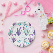 Vis en koraal Waterverf ontwerp