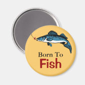 Vis en lok ontwerp magneet (Voorkant / Achterkant)