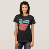 Vis en modderspringer a0407 t-shirt (Voorkant volledig)