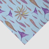 Vis en roggen tissuepapier (Detail)